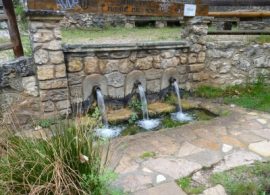 Precintada por agua contaminada  la Fuente del Royo de Los Palancares