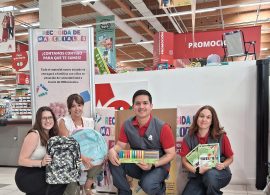 Comienza la sexta campaña solidaria de recogida de material escolar de Alcampo