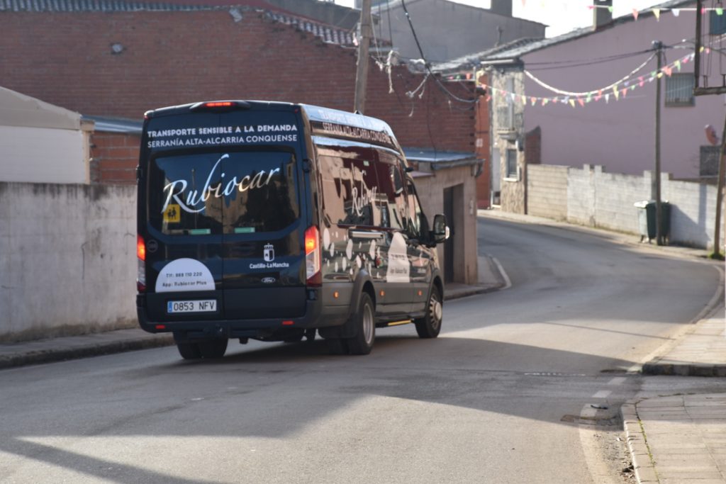 El Transporte a Demanda de la Serranía Alta y la Alcarria registra 1.866 viajeros en su primer semestre