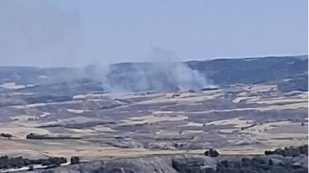 Controlado el incendio declarado en La Peraleja