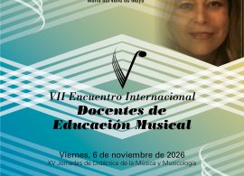 María del Valle recibirá el Premio de Didáctica de la Música en el Estival Científico 2026