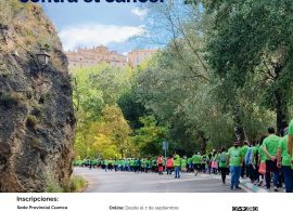 El 27 de septiembre se celebrará la XI Marcha contra el cáncer en Cuenca