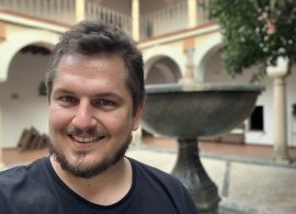Primera lectura poética en Cuenca de Ben Clark