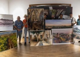 Belmonte inspira el pincel de los artistas en el VII Concurso de Pintura Rápida ‘Vinos de La Mancha’