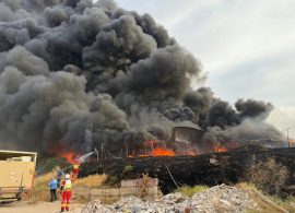 Extinguido oficialmente, 21 días después, el incendio en el Centro de Reciclaje MOBEC de Cuenca