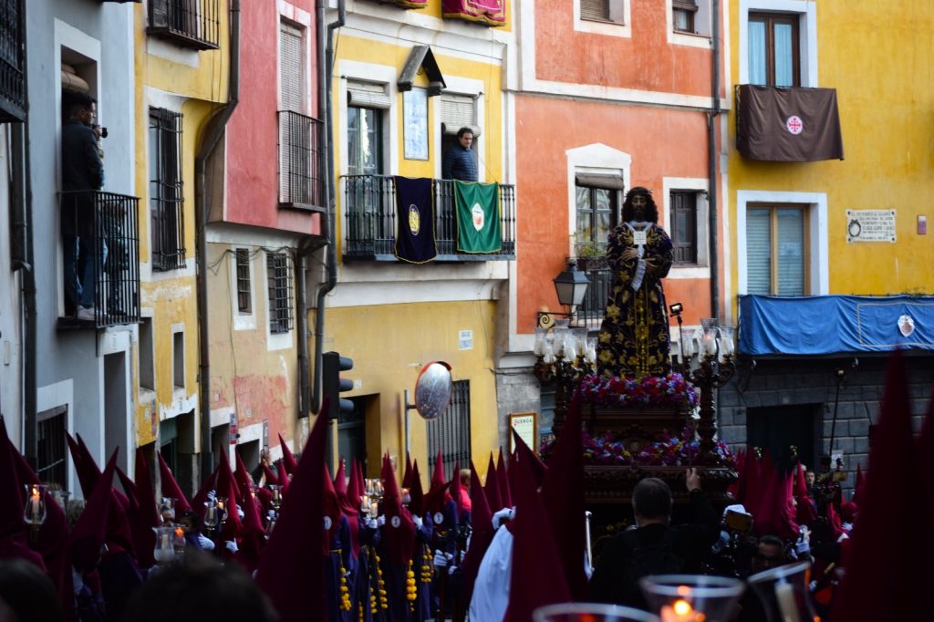 Traslado extraordinario para celebrar el 75 aniversario del primer desfile de Jesús de Medinaceli en Cuenca
