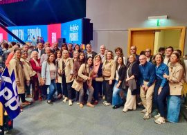 Una amplia delegación del PP de Cuenca acompaña a Feijóo en su primer gran acto de precampaña en Madrid: "ha sido un éxito rotundo"