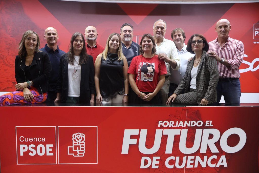 Sahuquillo y Carrizo encabezan las listas del PSOE de Cuenca a Congreso y Senado