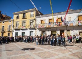 Más de un centenar de personas comparten duelo por Luisa y repulsa por el crimen machista de Valverde de Júcar